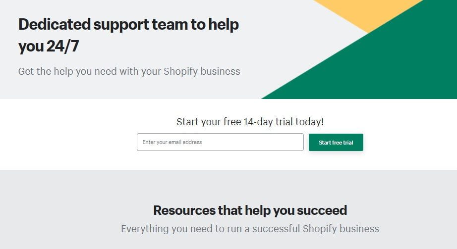 shopify support