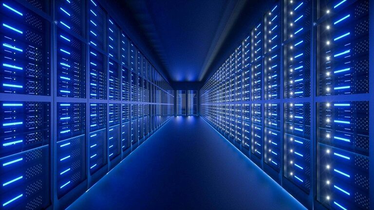 server room interior datacenter 3d render scaled | TechReviewGarden