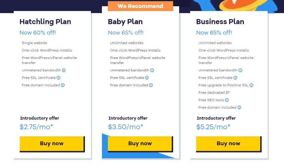 HostGator Shared Hosting Plan TechReviewGarden